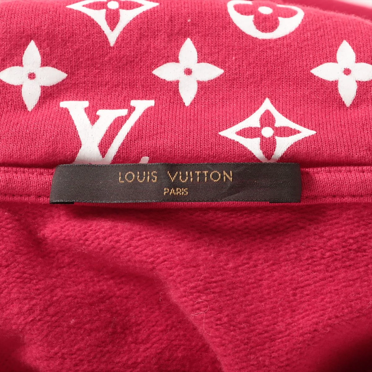 8683 Louis Vuitton ピンク クロップドパーカー 8683 様専用