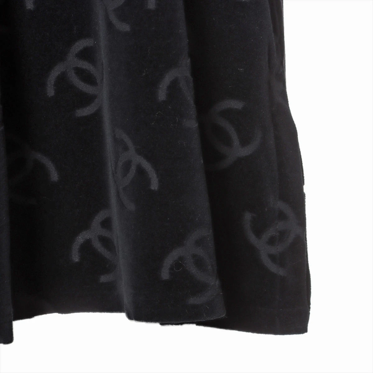 シャネル 96P コットン ノースリーブワンピース 38 レディース