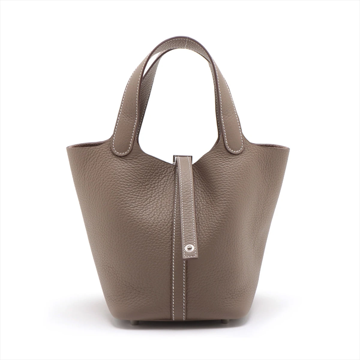 エルメス ピコタンロック PMサイズ エトゥープ/シルバー金具 エルメス ピコタンロック PM U刻印 シルバー金具 エトゥープ