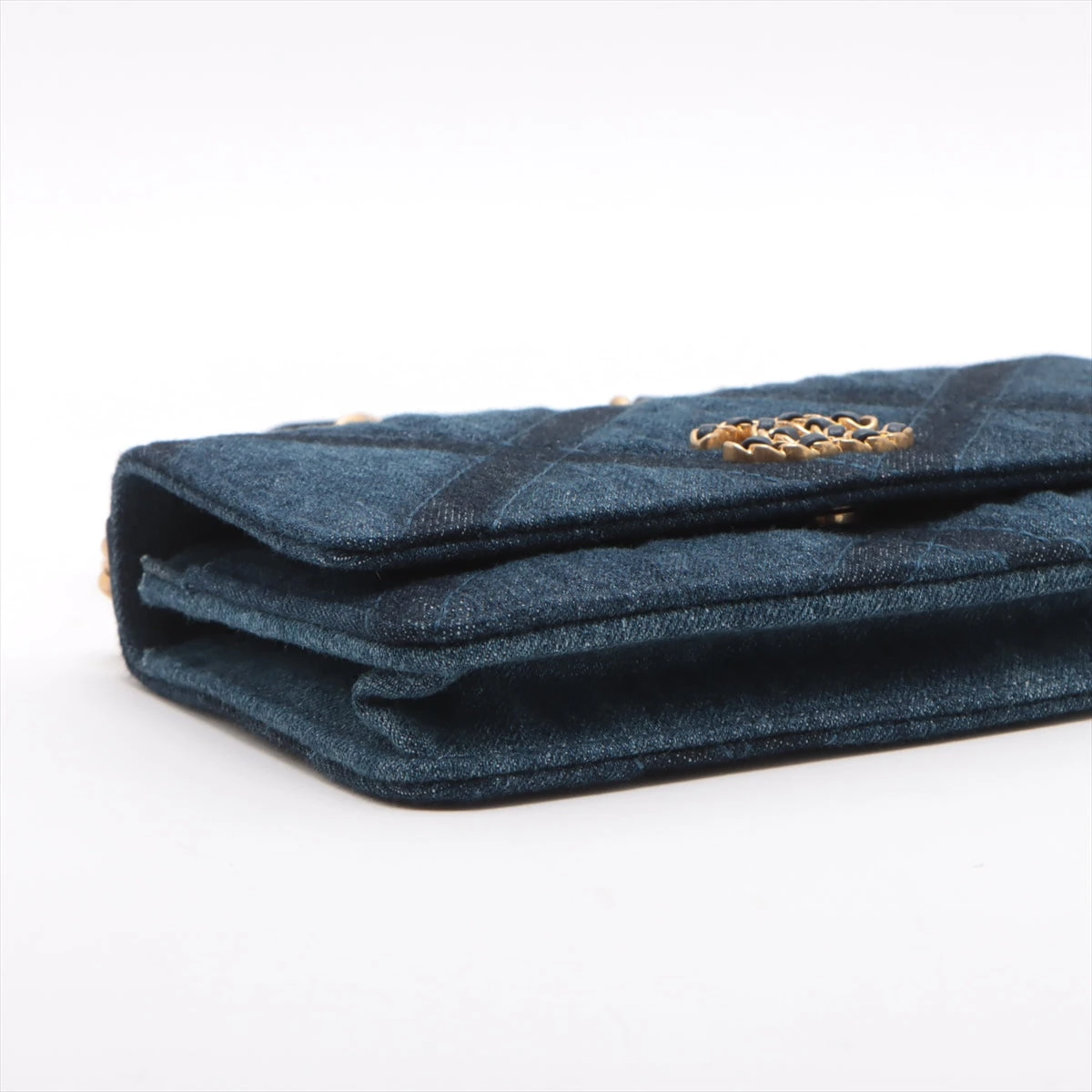 VINTAGE シャネル CHANEL19 チェーンウォレット ブルー AP0957 B02801 N6832】 20新作 CHANEL 19 シャネル バッグ