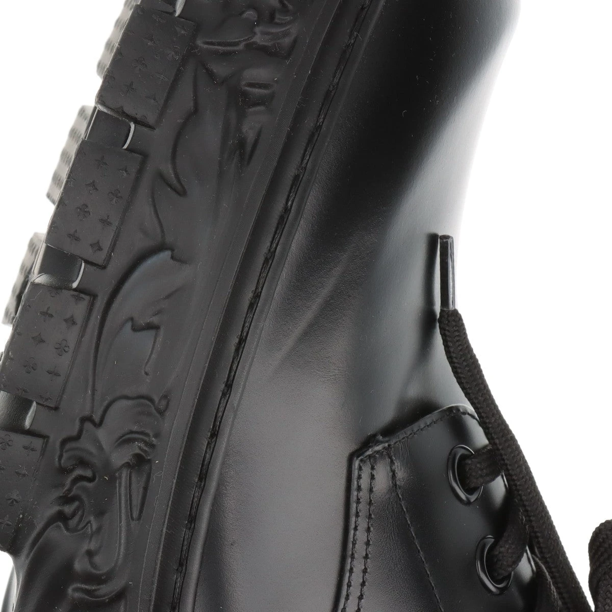 ヴィトン LV バロックライン 22年 レザー レザーシューズ UK7 1/2