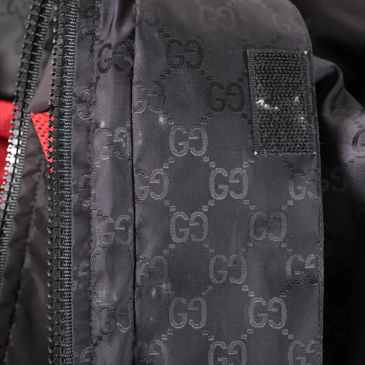 極美品/XL相当 GUCCI ナイロンジャケット シェリーライン　タイガー　黒 極美品/XL相当 GUCCI ナイロンジャケット シェリーライン