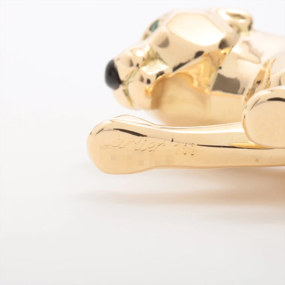 Ari D Norman パンサー ブローチ オニキス×エメラルドアイ Ari D