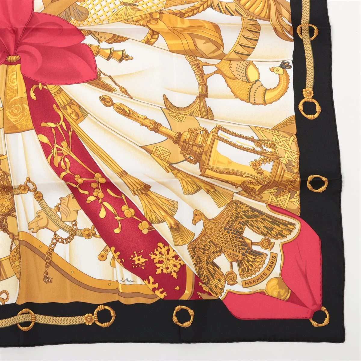 エルメス カレ90 シルク スカーフ ヴィンテージ・中古】エルメス HERMES カレ90 シルクスカーフ