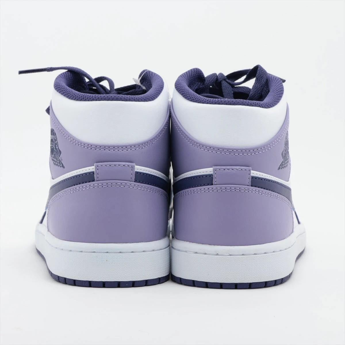 ナイキ AIR JORDAN 1 MID レザー×ファブリック ハイカット