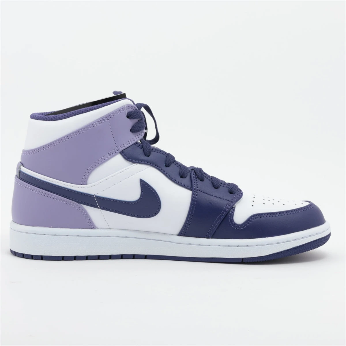 ナイキ AIR JORDAN 1 MID レザー×ファブリック ハイカット