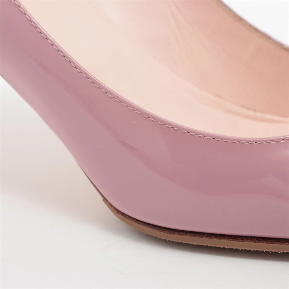 ロジェ ヴィヴィエ レザー×パテント パンプス 36 レディース
