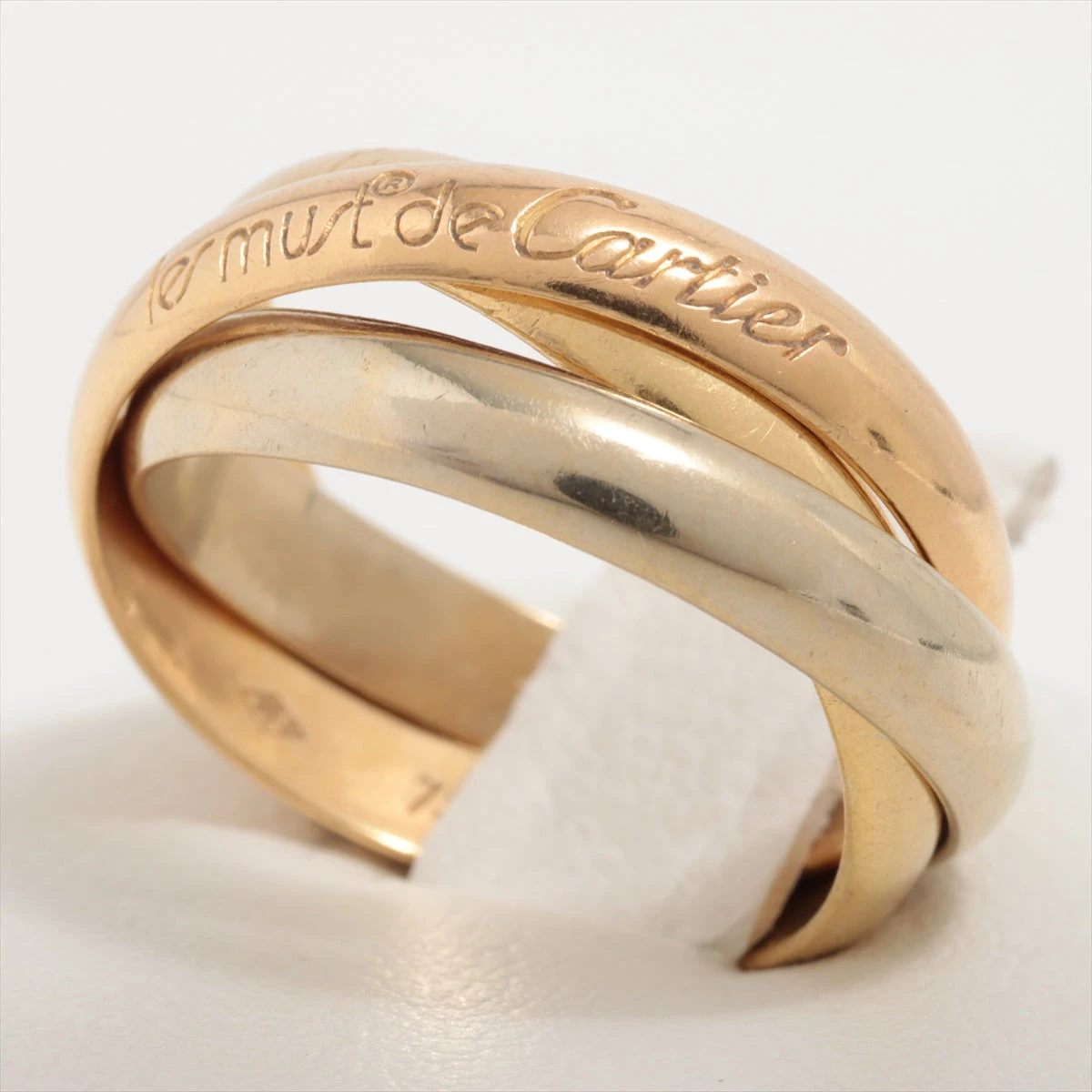 カルティエ トリニティ リング 750(YG×PG×WG) 8.5g 54 A2822549｜中古  