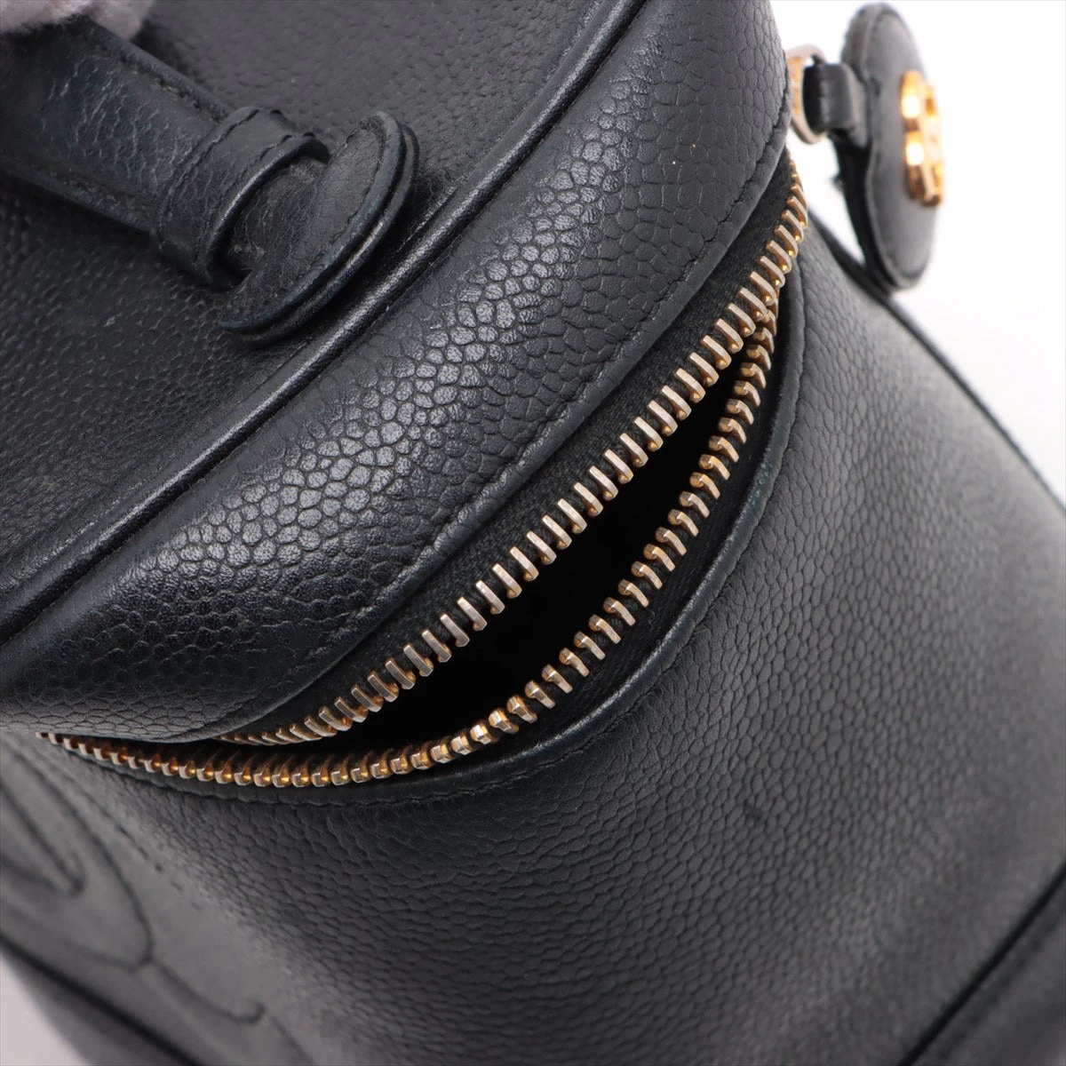 シャネル CHANEL バニティ キャビアスキン シール ギャラあり 3番台