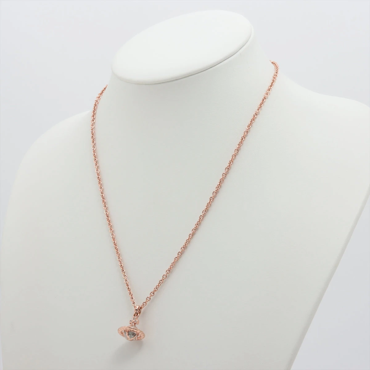 ヴィヴィアンウエストウッド オーブ ネックレス GP×ラインストーン