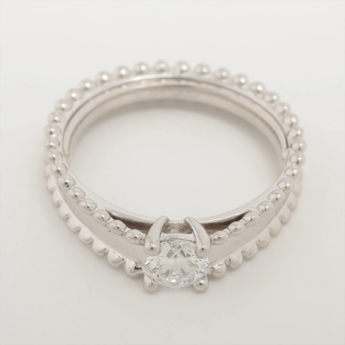 ヴァンクリーフ&アーペル エステル ダイヤ リング Pt950 4.4g 49