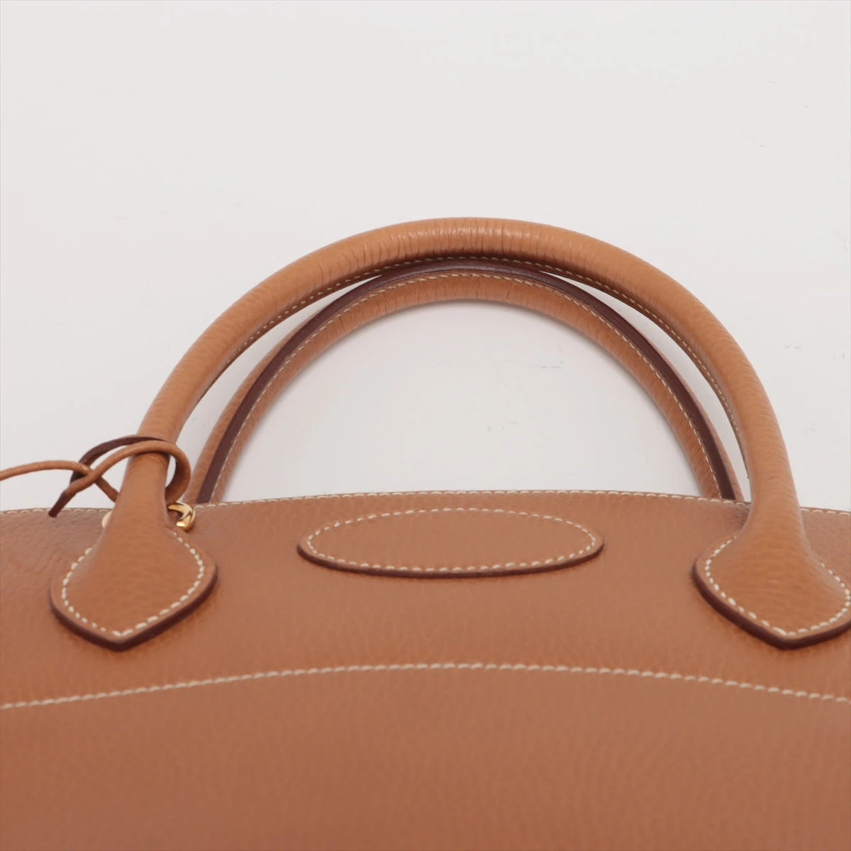 ☆極美品☆ エルメスボリード35 ゴールドアルデンヌハンドバッグ〇X刻