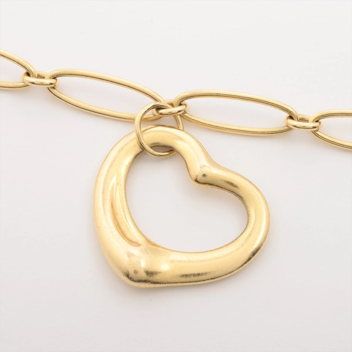 ティファニー オープンハート ブレスレット 750(YG) 11.8g A2848514