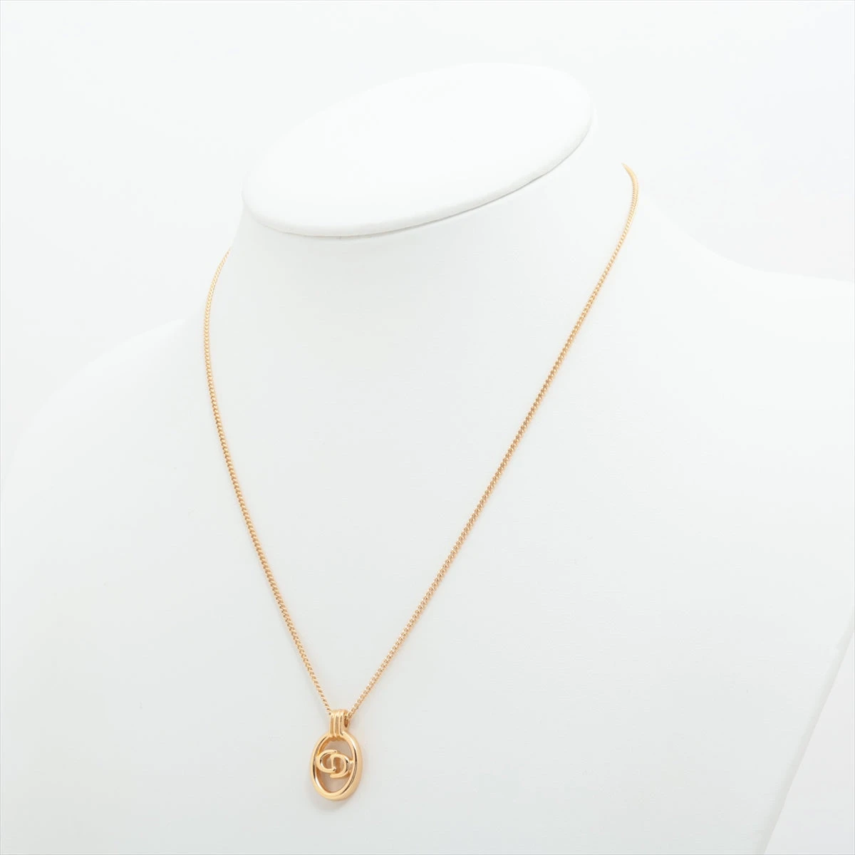 Christian Dior ディオール CDロゴ ゴールド ネックレス GP Christian Dior クリスチャンディオール CD ロゴ ネックレス