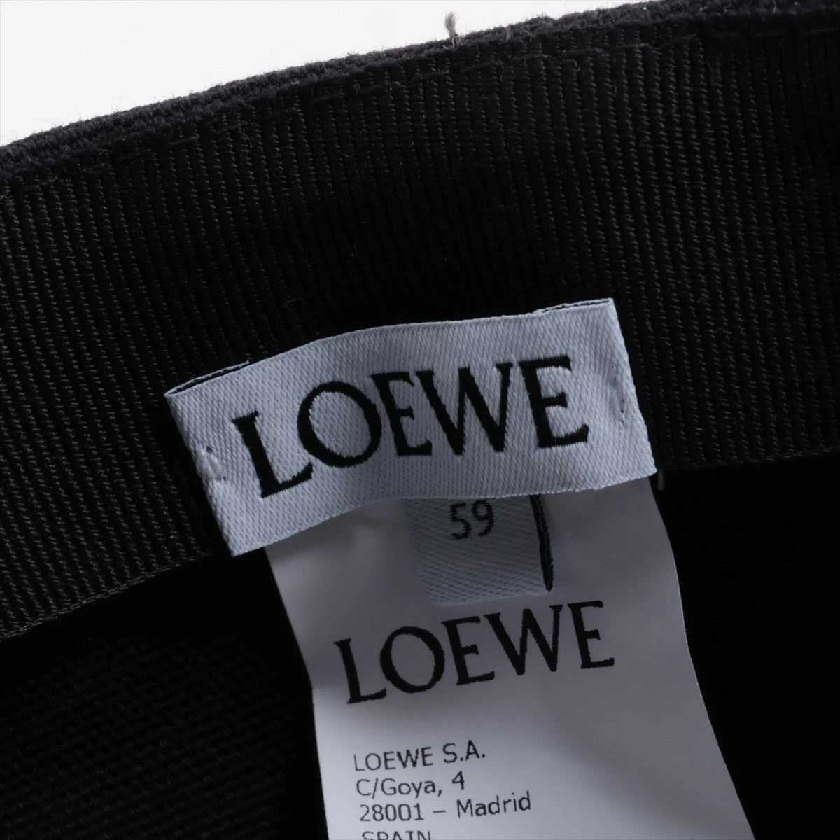 楽天市場】Loewe ロエベ パッチ キャップ キャンバス 帽子