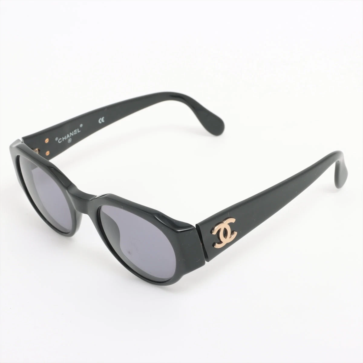 極美品 CHANEL シャネル サングラス 04151 94305 ココマーク シャネル 04151 94305 ココマーク サングラス プラスチック ブラック