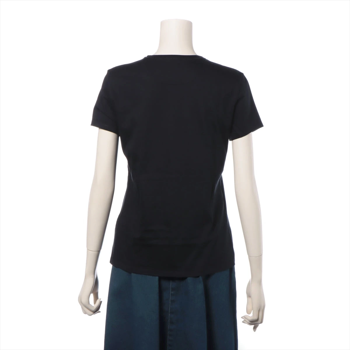 エルメス 17SS コットン Tシャツ 34 レディース ブラック 76