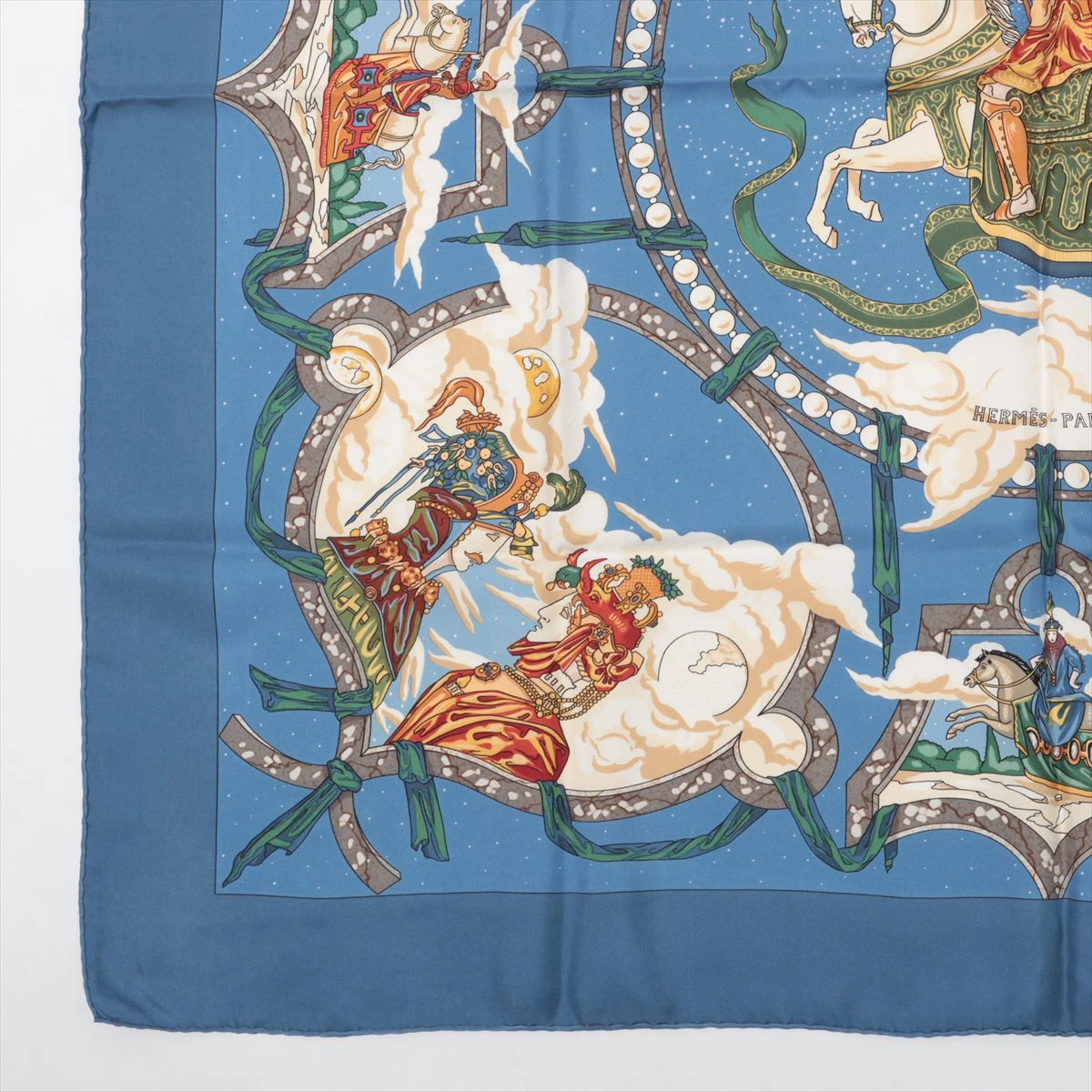 ✨未使用品　エルメスカレ90「コーカサスの騎士」 楽天市場】【エルメス】Hermes カレ90 スカーフ CAVALIERS DU