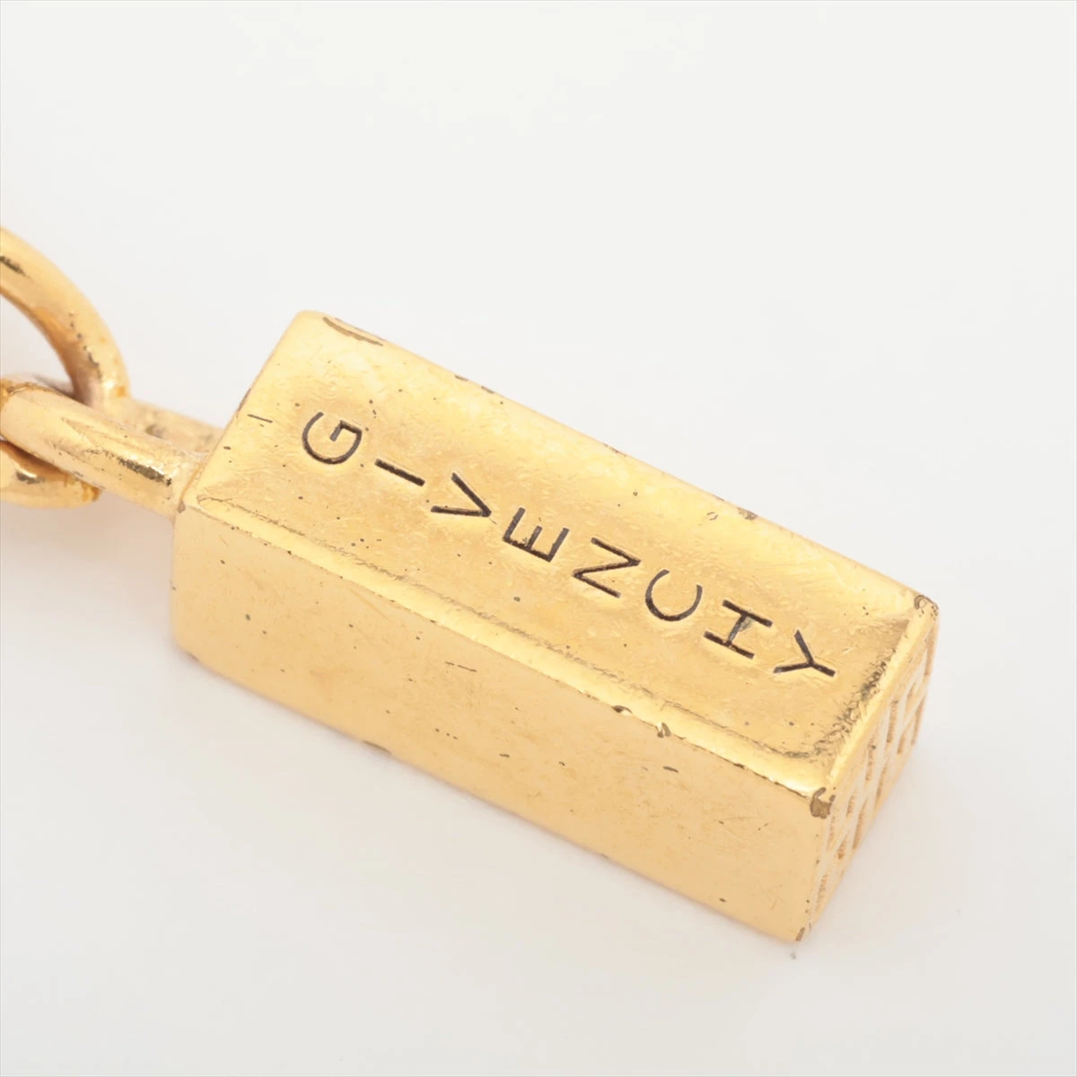 ジバンシー ロック ネックレス GP ゴールド A2848434｜中古