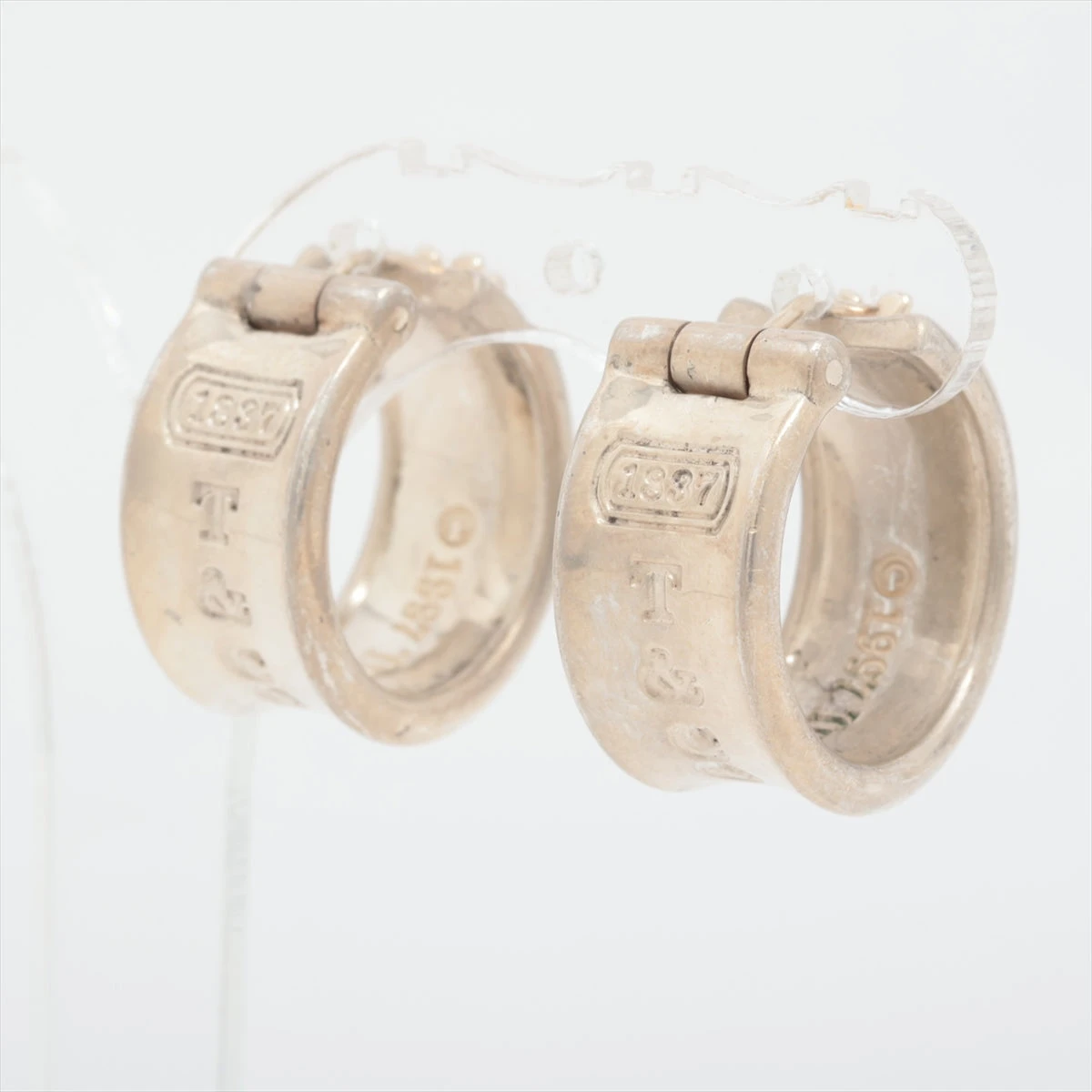 ティファニー 1837 ナロー ピアス(両耳用) 925 15.4g シルバー