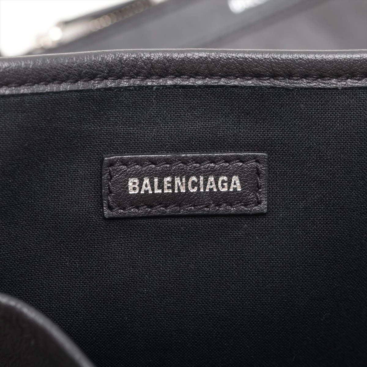 BALENCIAGA バレンシアガ バッグ ネイビーカバス NAVY CABAS S