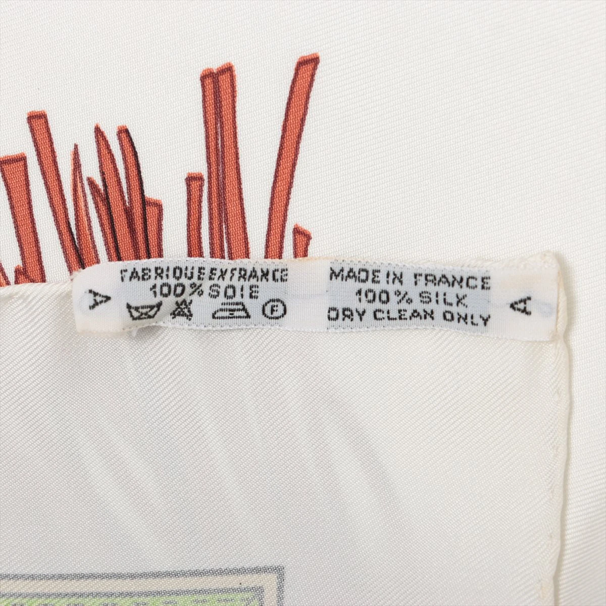 エルメス カレ90 euirs Du DESERT 砂漠の首飾り スカーフ シルク