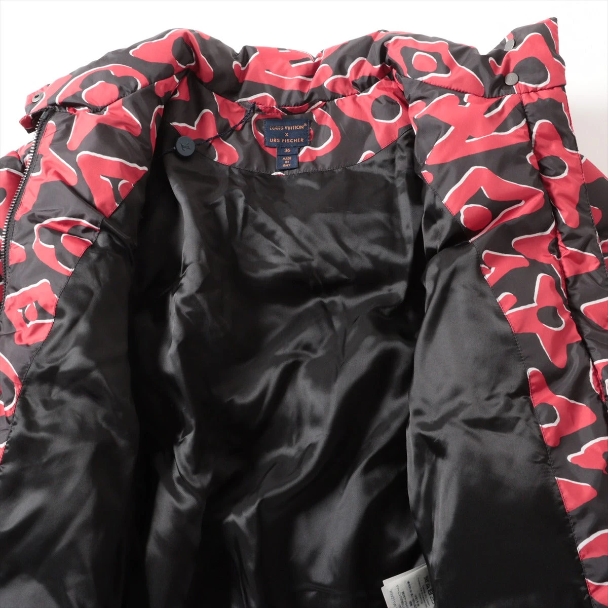 ヴィトン×ウルス フィッシャー 21SS ポリエステル ダウンジャケット 36