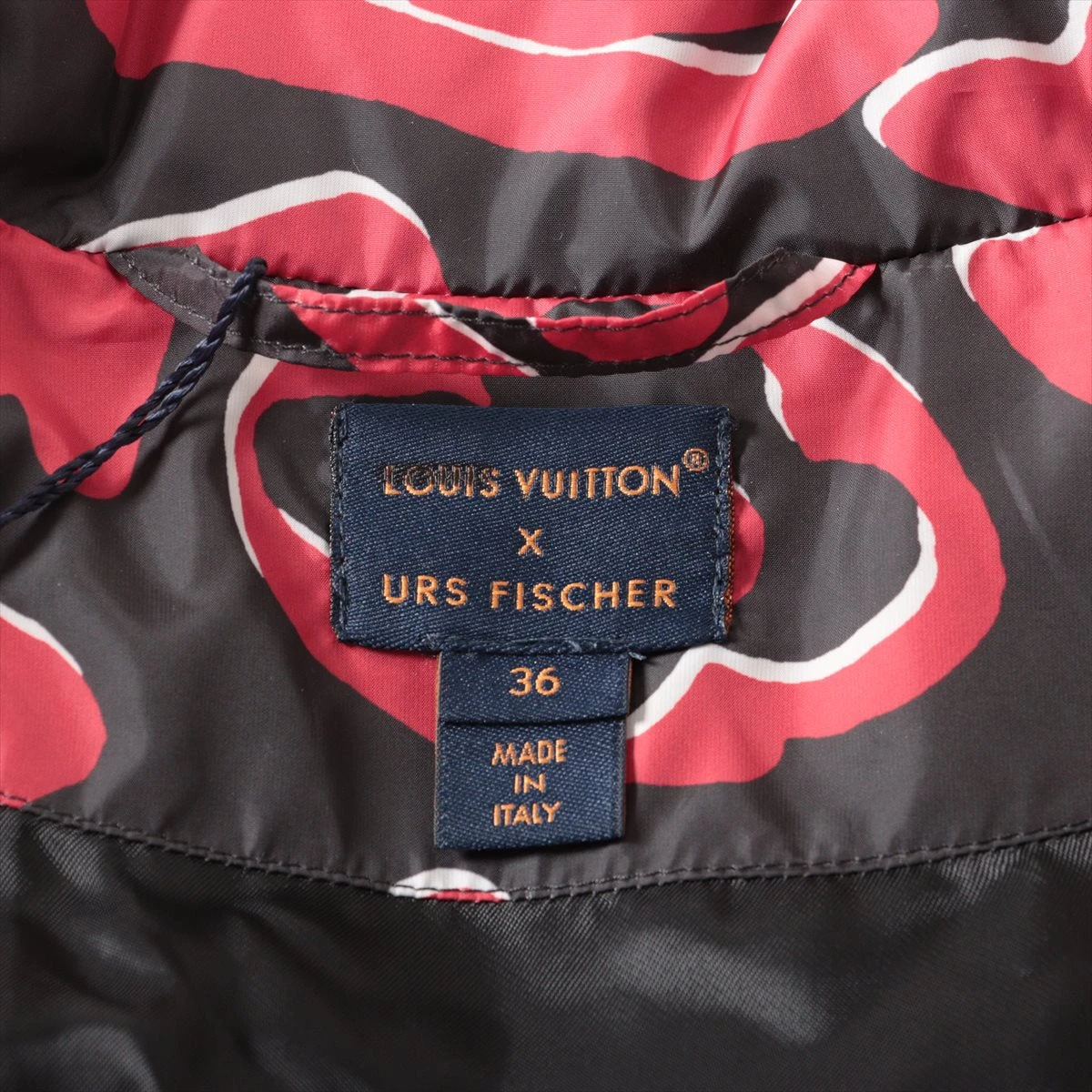 ヴィトン×ウルス フィッシャー 21SS ポリエステル ダウンジャケット 36 