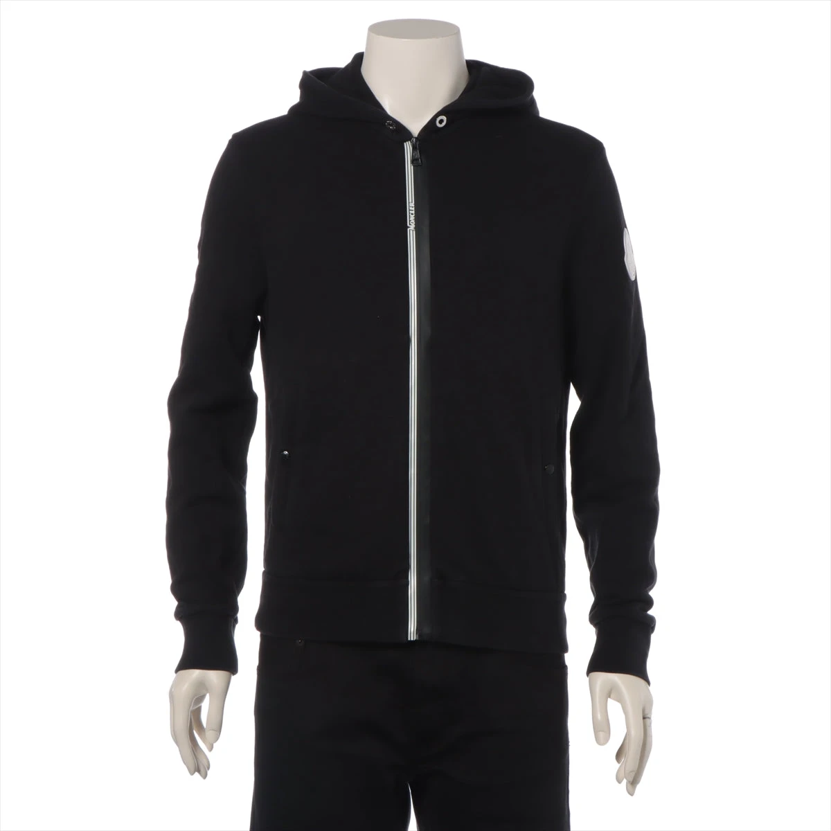 モンクレール 20年 コットン パーカー L ブラック Moncler コットン パーカー | ブラック | FARFETCH JP