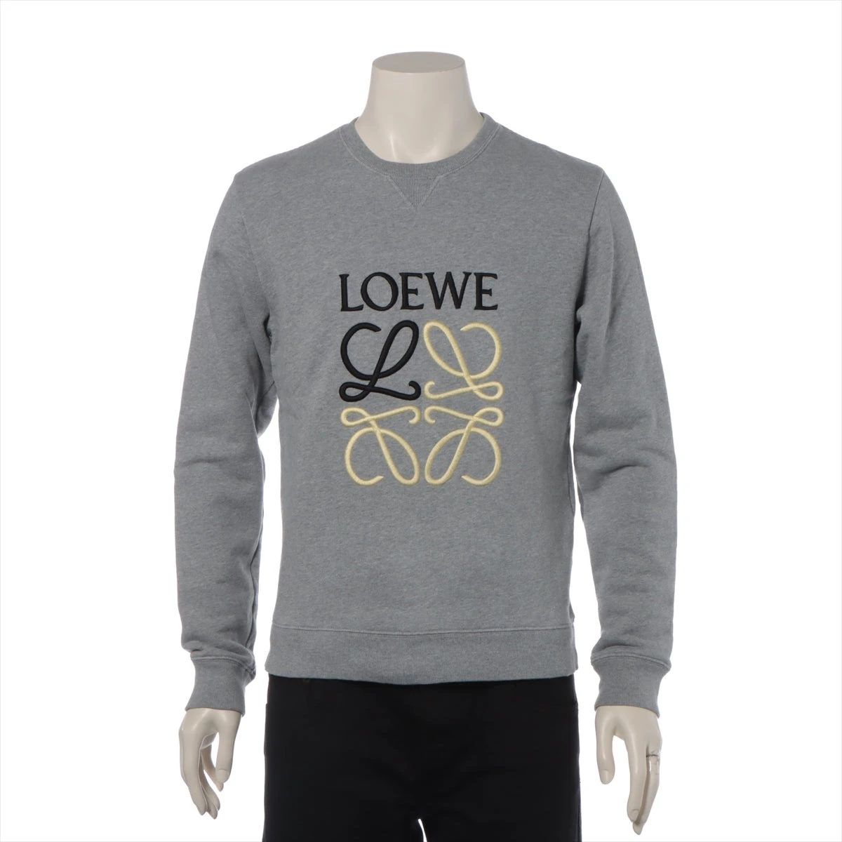 【LOEWE】コットン スウェット ロエベ コットン スウェット XS メンズ グレー H526Y24J07 裏地