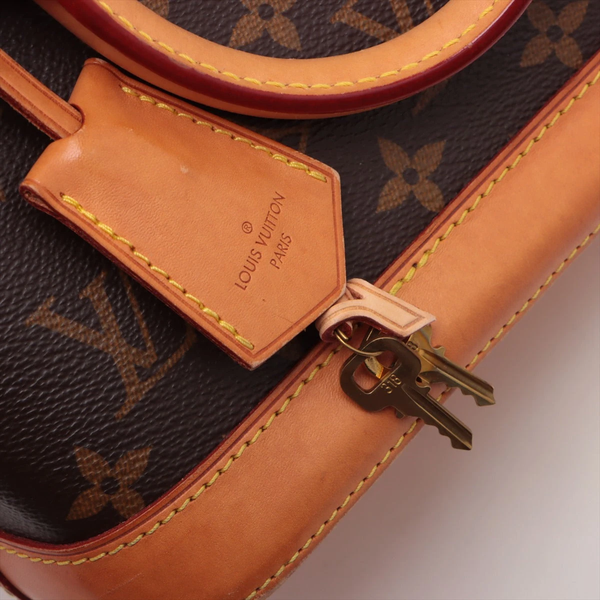 アルマbb (スカーフ付き) ルイヴィトンアルマ BB スカーフ付 14145 ブラウン レディース