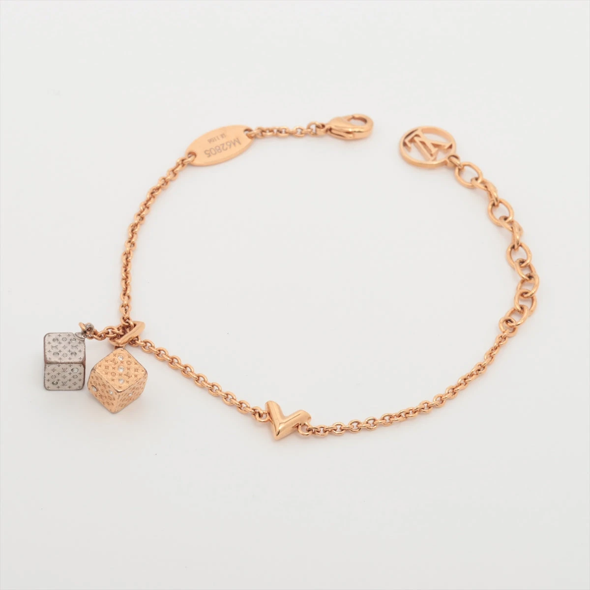 ルイヴィトン　ブレスレット フォーエバーヤング　モノグラム　GP ゴールドカラー ヴィトン M69584 ブラスレ フォーエバーヤング ブレスレット GP