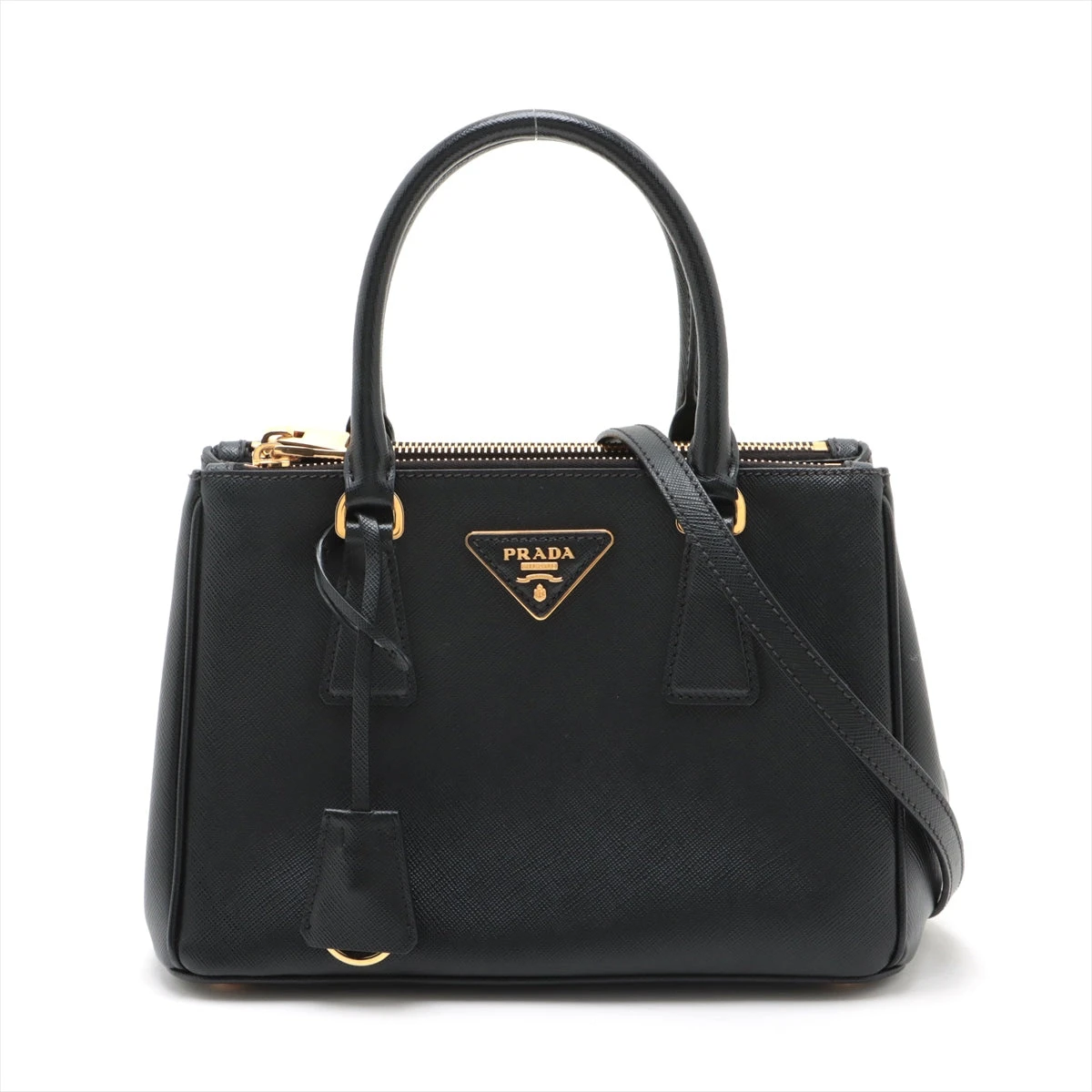 PRADA プラダ サフィアーノラクス 2wayハンドバッグ 1BA896 プラダ サフィアーノラクス 2WAYハンドバッグ ピンクベージュ