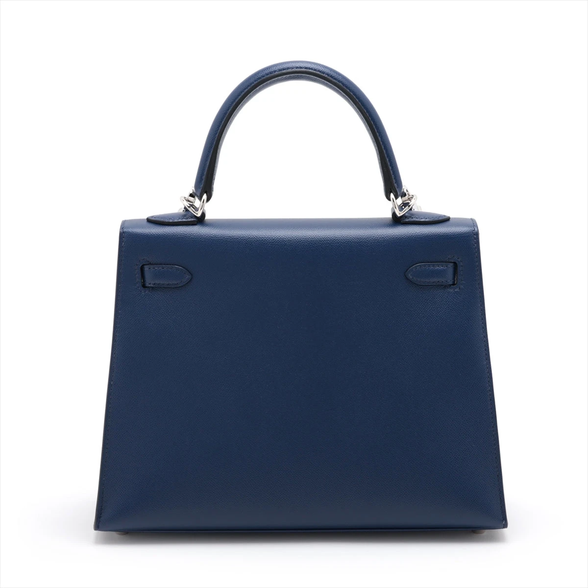 エルメス ケリー25 ヴォーマダム ブルーネイビー シルバー金具 Z