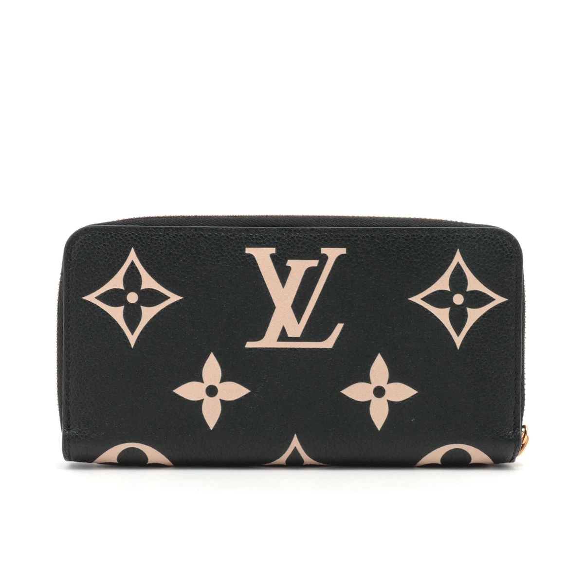 VIP価格★MARNI_バイカラー ラウンドジップウォレット ヴィトン バイカラーモノグラムアンプラント ジッピーウォレット