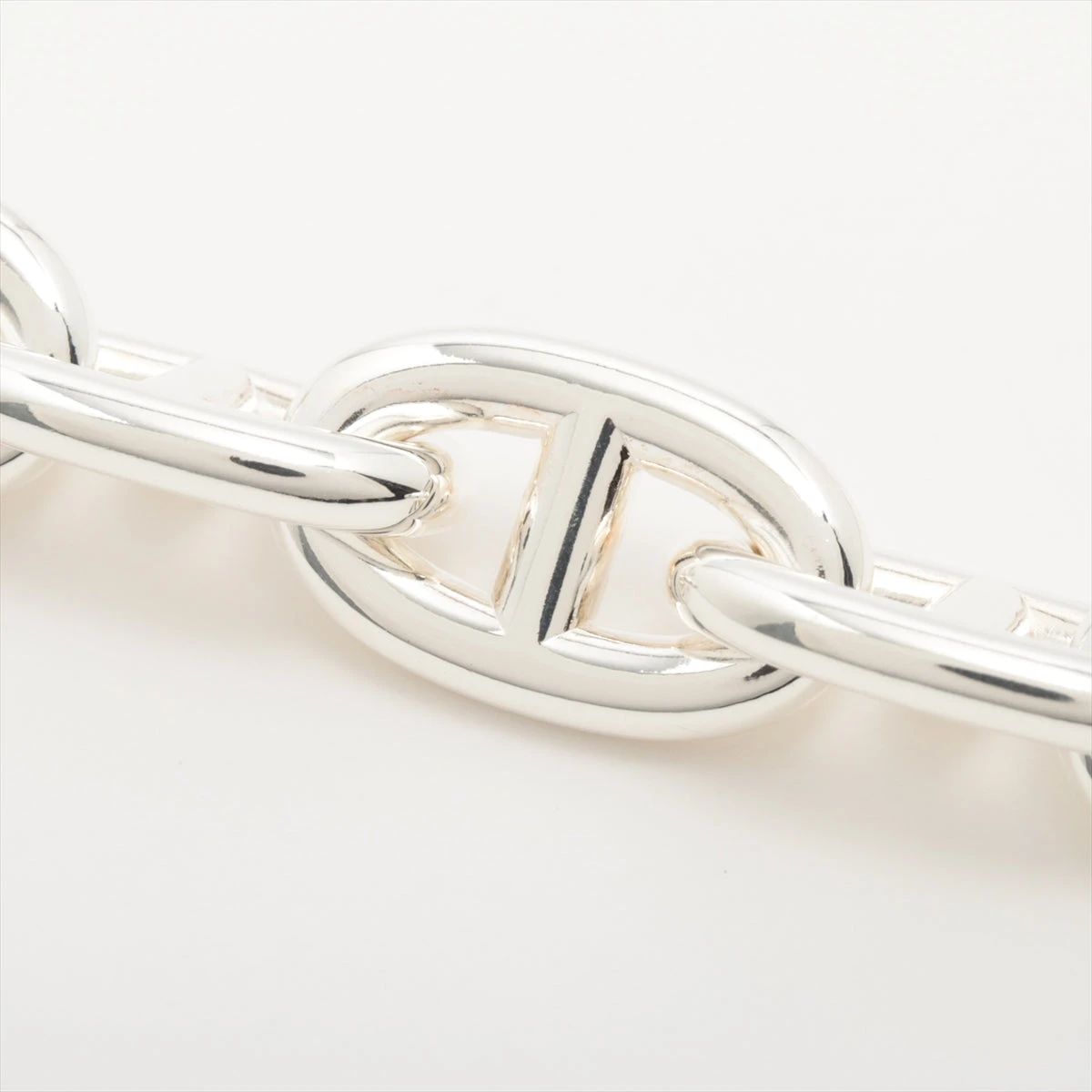 エルメス シェーヌダンクルMM ブレスレット 15コマ 925 54.3g