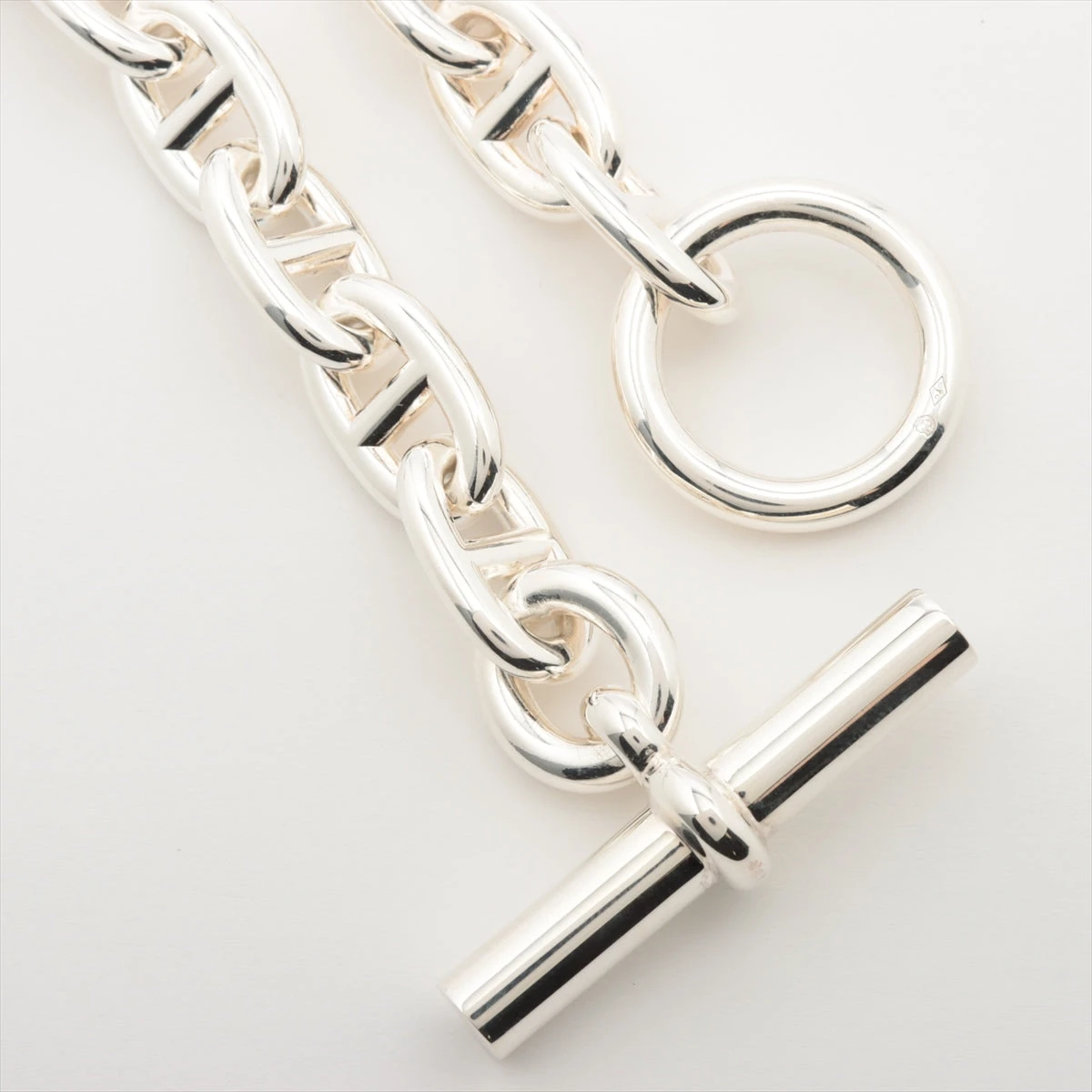 【新品未使用・希少サイズ】エルメスシェーヌダンクル MM 15コマ 渋谷並木橋店】HERMES エルメス ブレスレット シェーヌダンクル