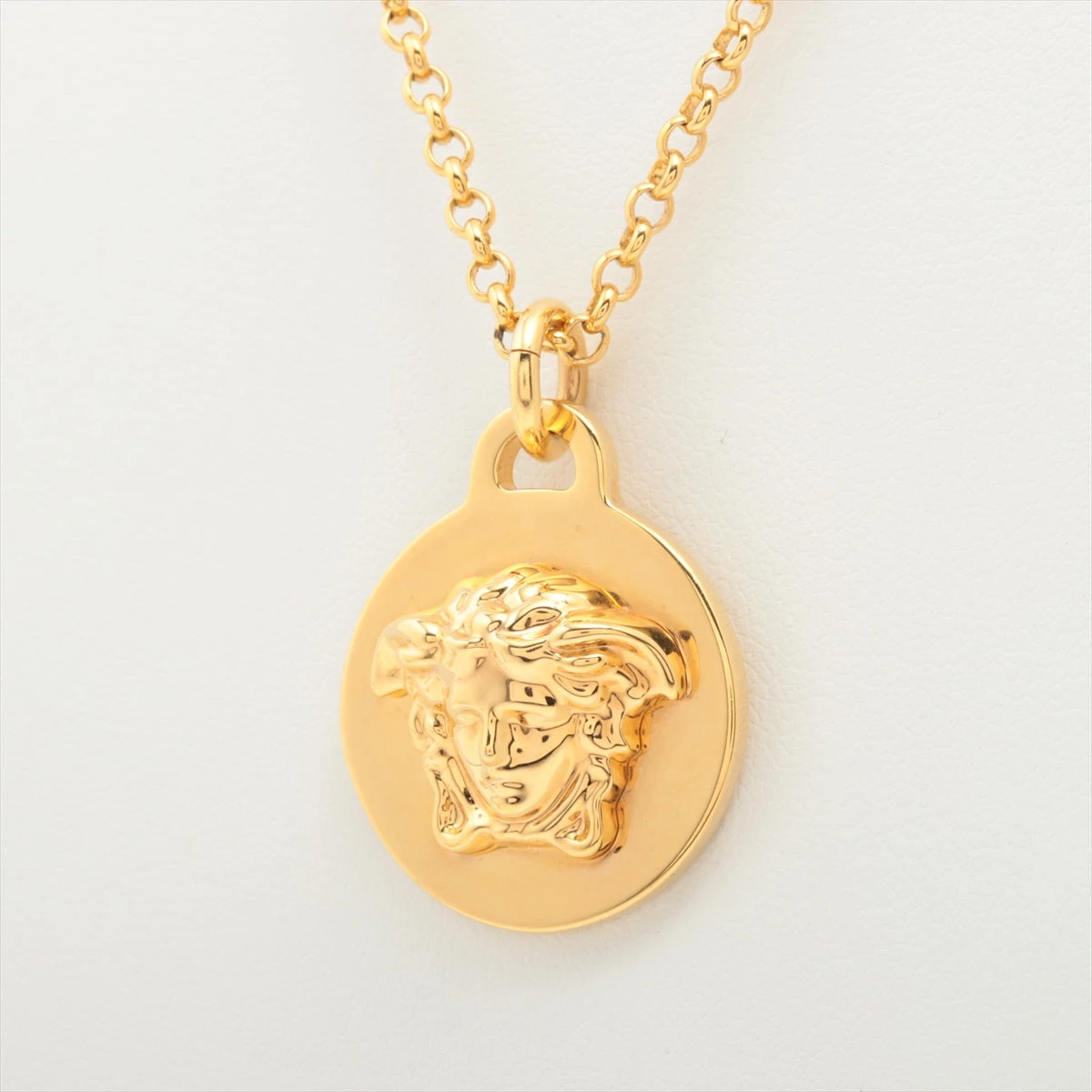 ヴェルサーチ メデューサ ネックレス GP ゴールド A2845867｜中古  