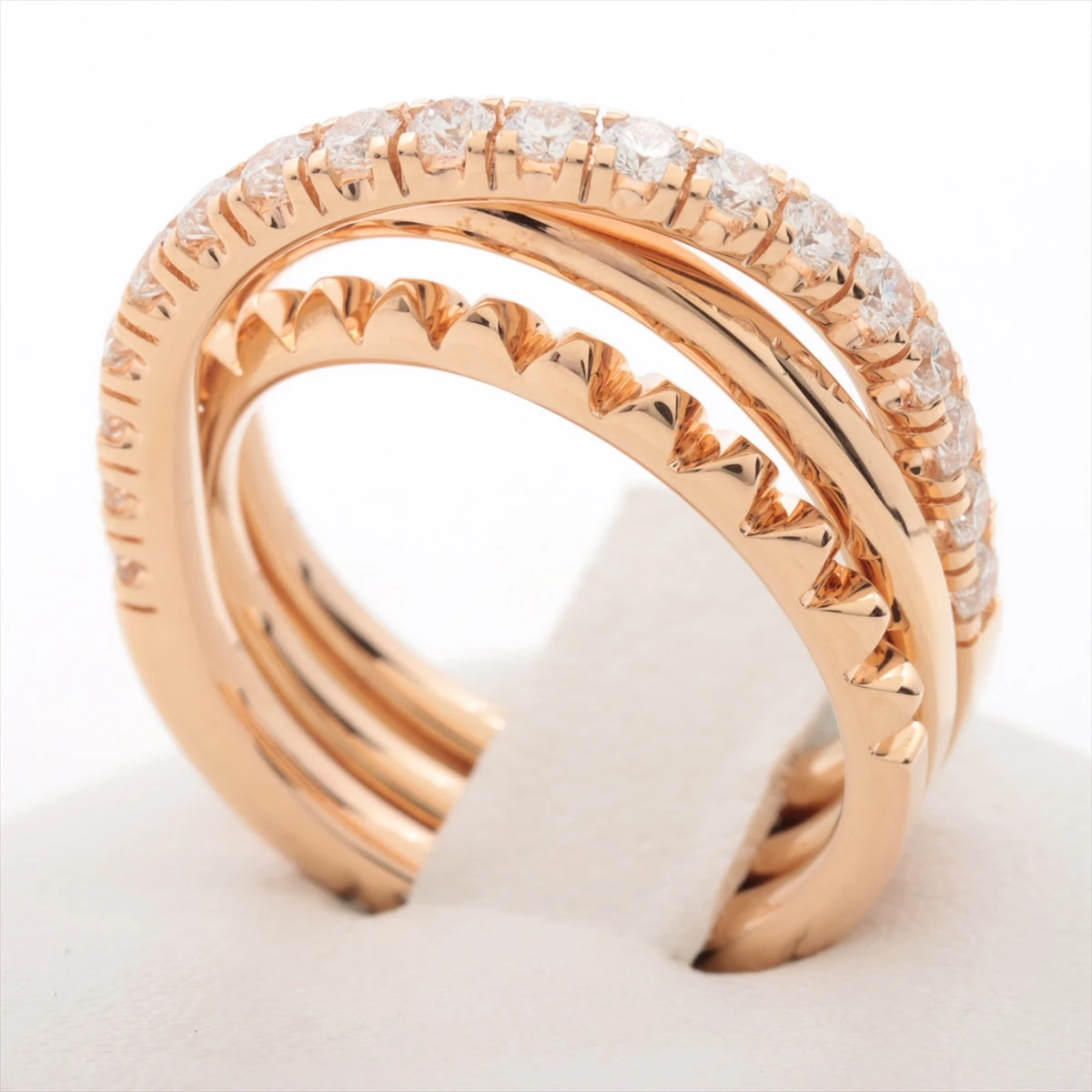 Cartier エタンセル ダイヤ リング 750 612900円購入 カルティエ エタンセル ドゥ カルティエ ダイヤ リング 750(PG