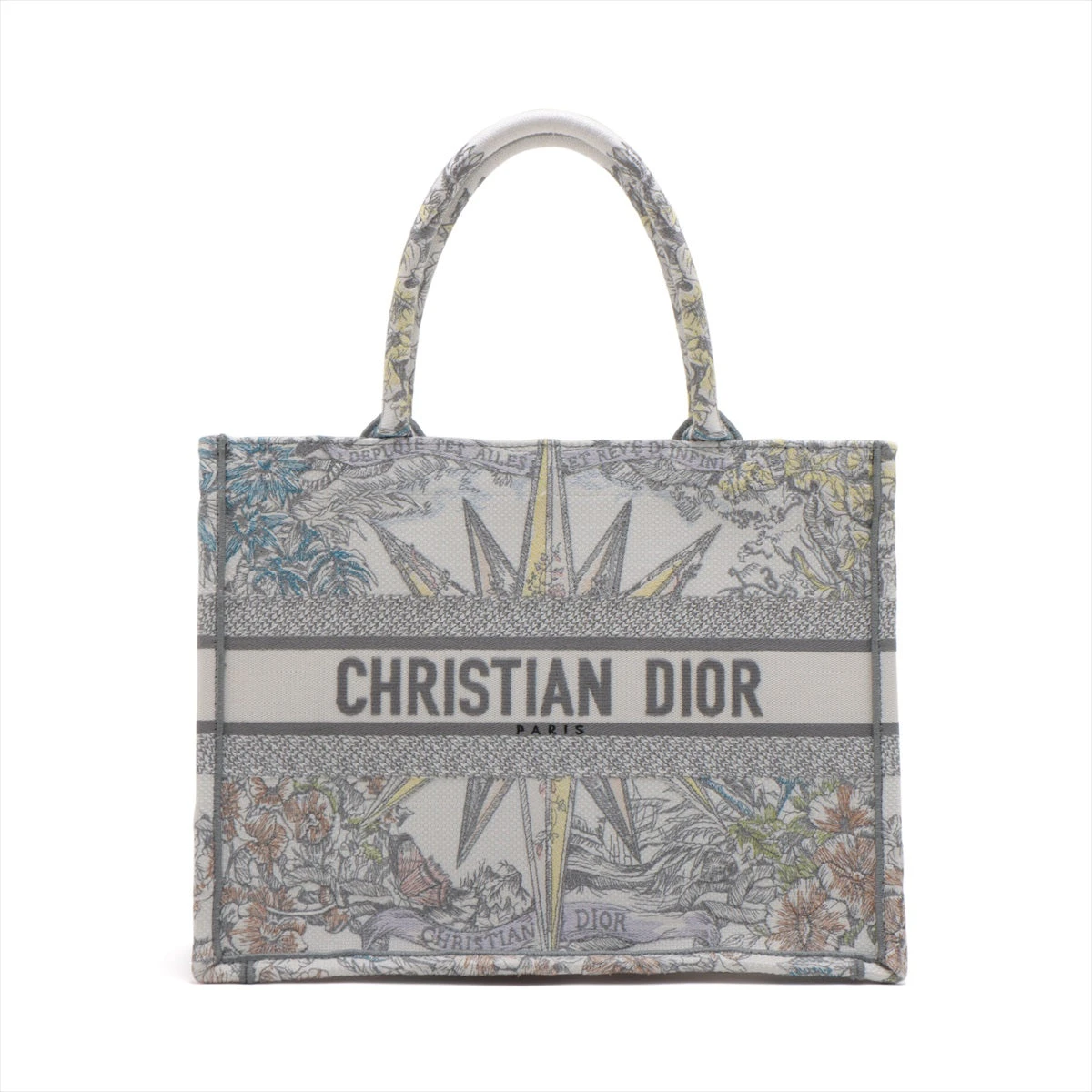 CHRISTIAN DIOR トートバッグ グレー Christian Dior トートバッグ グレー