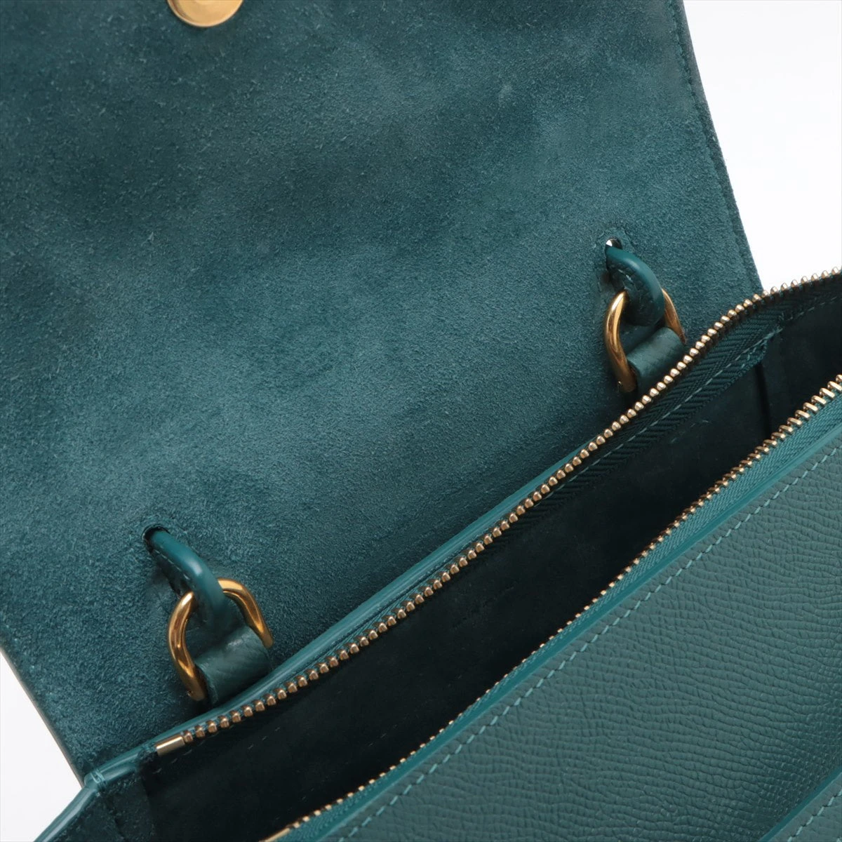 ほぼ未使用 希少品 CELINE セリーヌ ベルトバッグ ナノ レザー