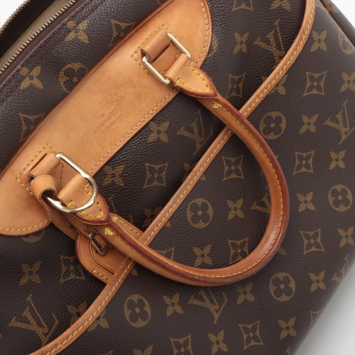 ヴィトン モノグラム ドーヴィル M47270 持ち手軟化 A2844117