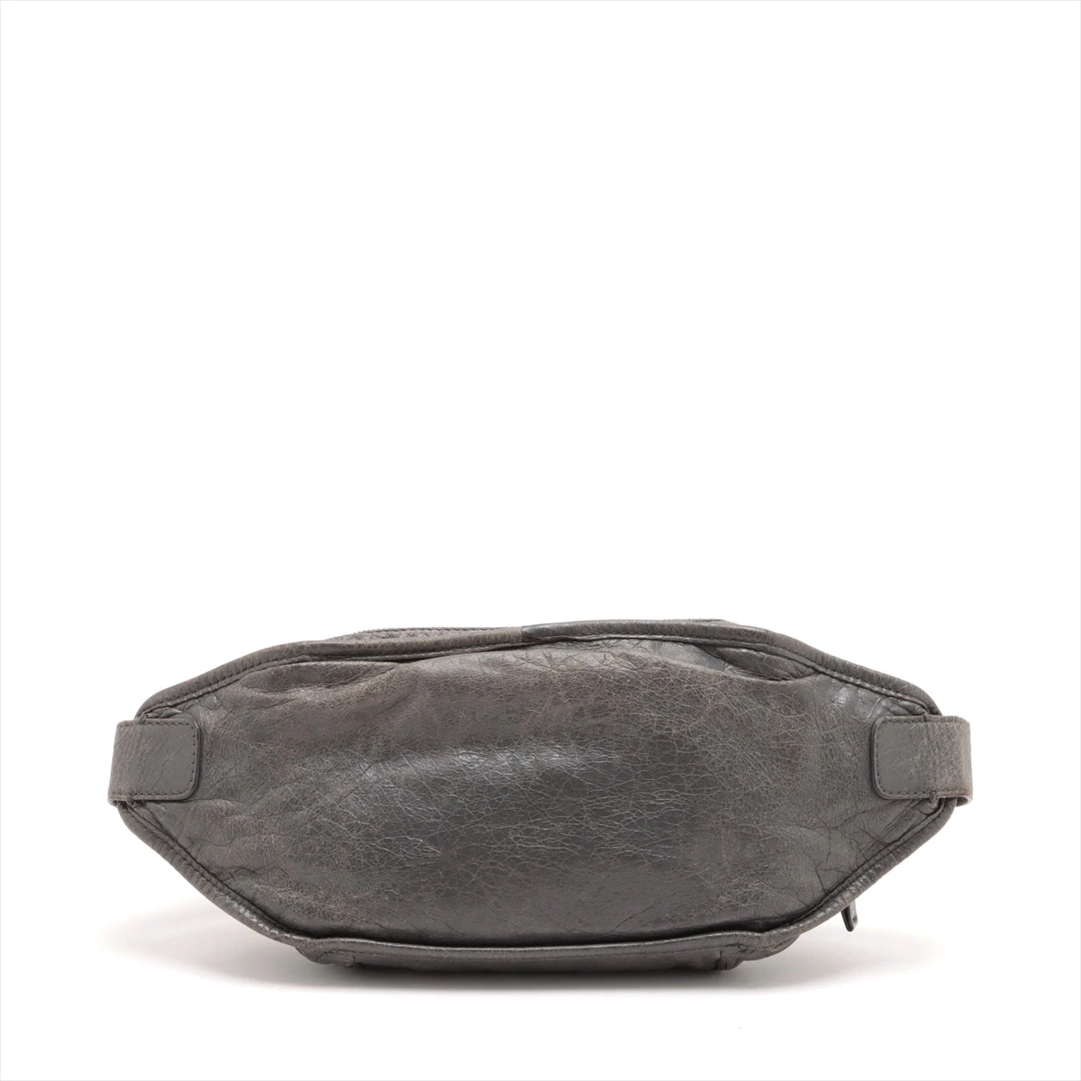 バレンシアガ ネオリフト レザー ボディバッグ グレー 341628 A2856349