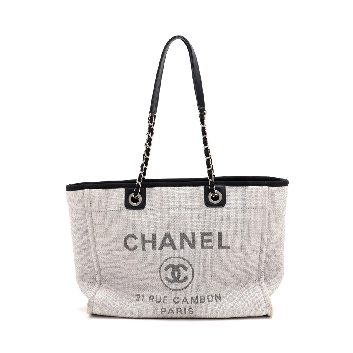 【ポーチ付き♪】CHANEL ドーヴィルトート ユニセックス シャネル ドーヴィル｜ユニセックス｜中古ブランド品・ブランド