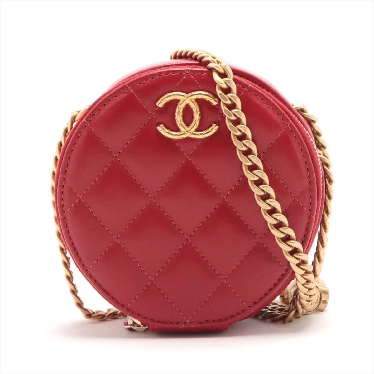 CHANEL シャネル チェーンショルダー マトラッセ シルバー金具