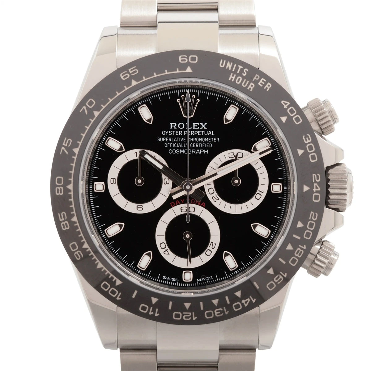 ロレックス デイトナ 116500LN SS AT 黒文字盤 A2843204｜中古ブランド