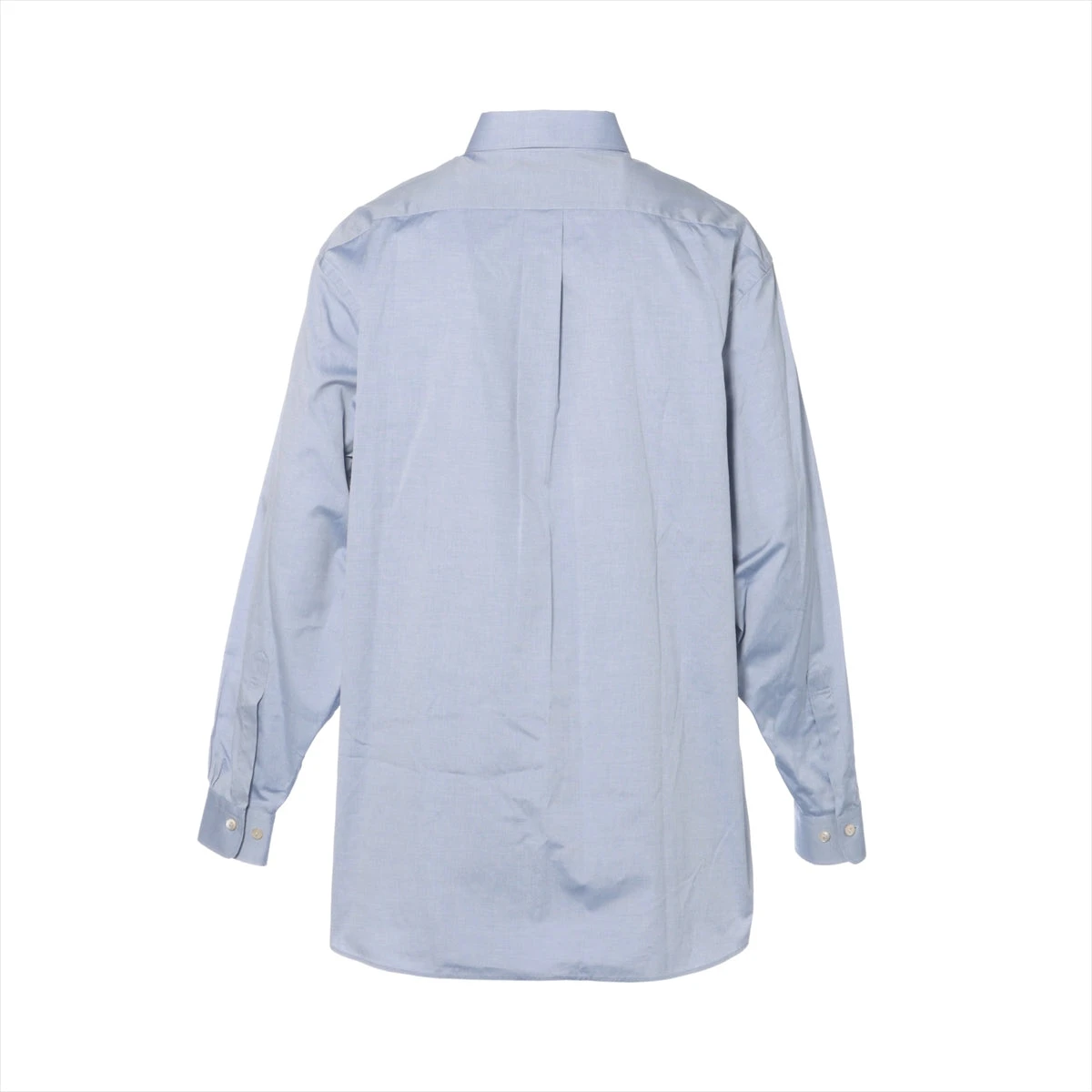グッチ×アディダス 23SS コットン シャツ 50 ブルー 691521 ロゴ
