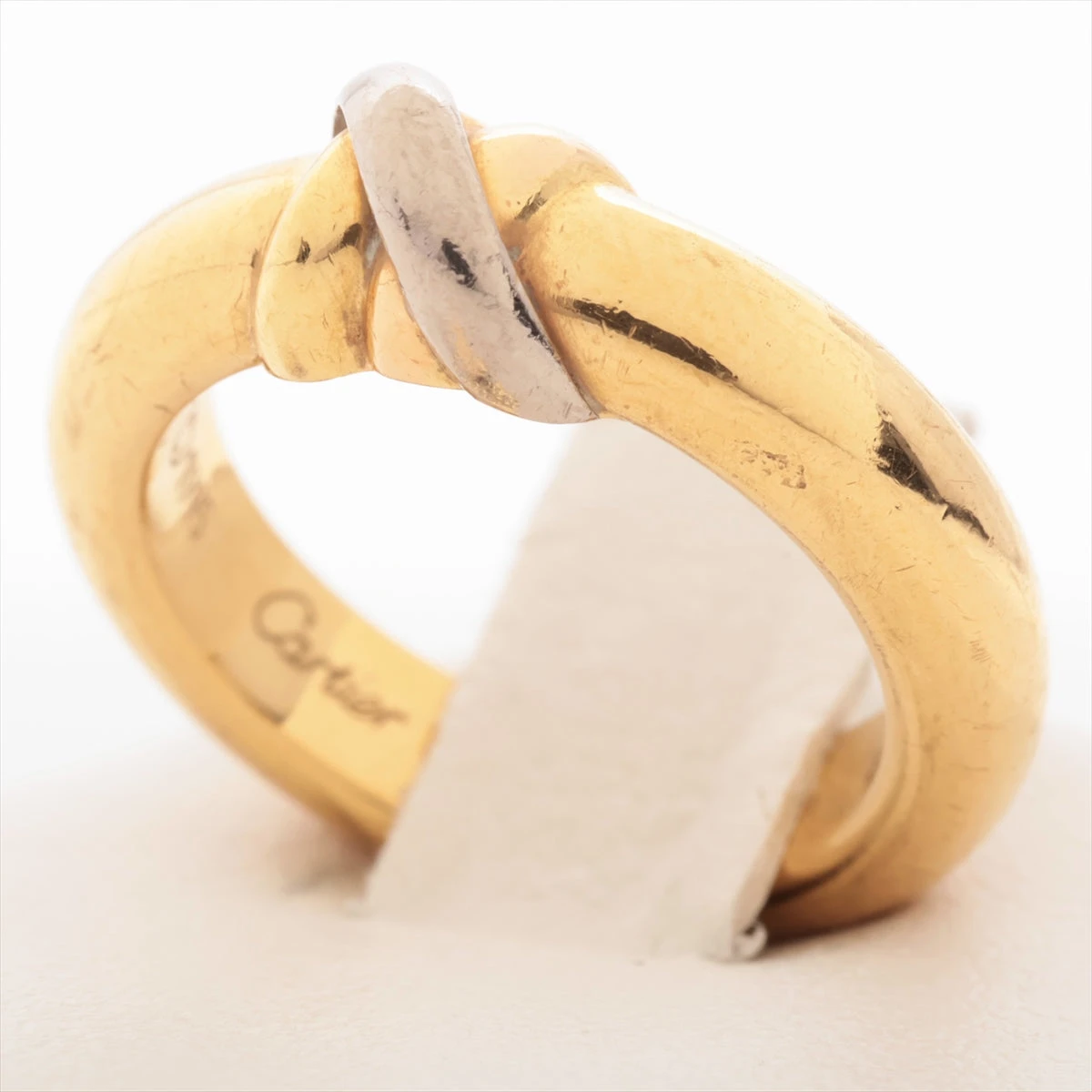 カルティエ スレッド リング 750(YG×PG×WG) 10.6g 50 A2856975｜中古  