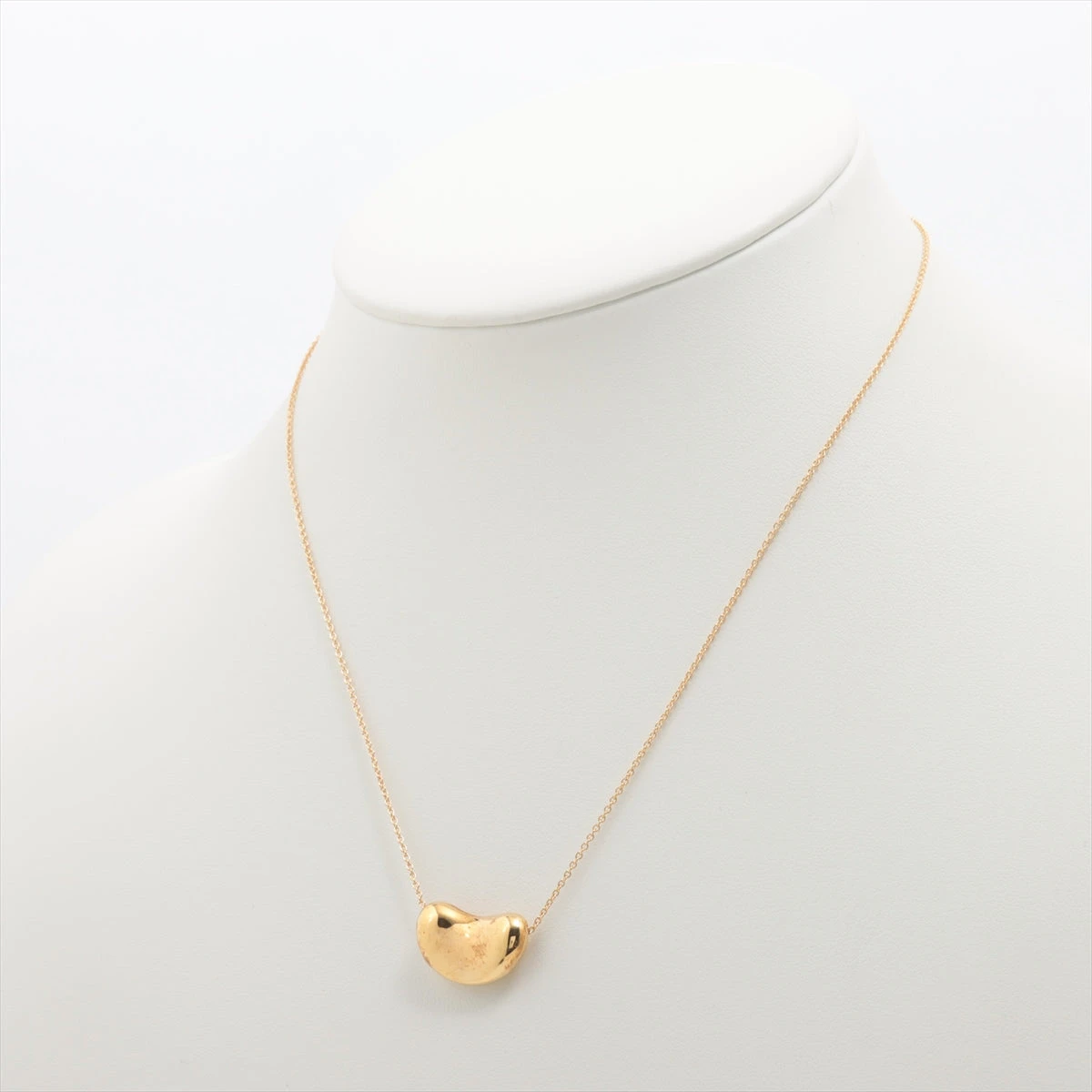 ティファニー ビーン ネックレス 750(YG)×18K(YG) 6.6g RZ017474｜中古