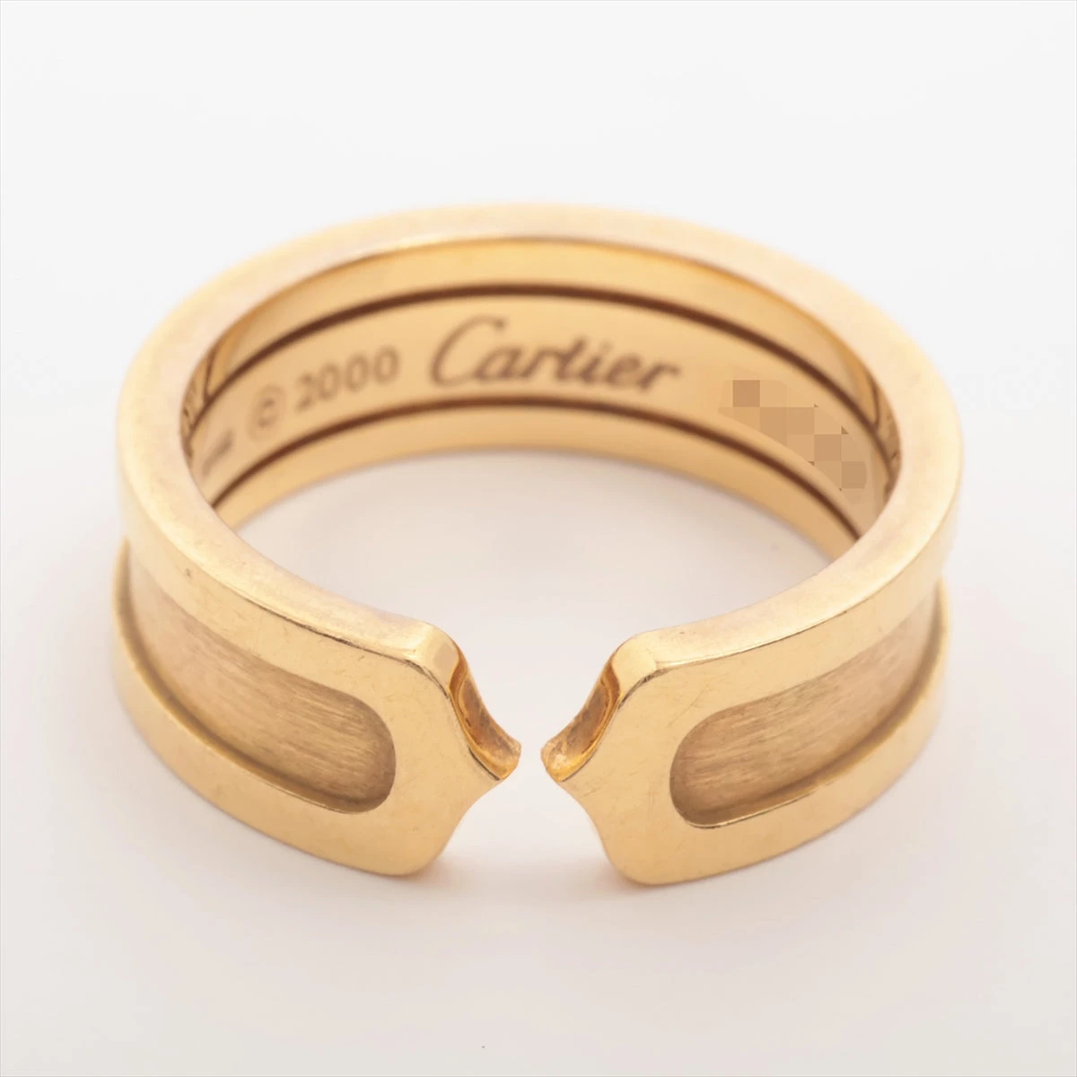 カルティエ C2 750 46号 リング　FM6037 カルティエ C2 750 46号 リングFM6037